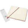 Скетчбук MOLESKINE Art Sketchbook A4, нелинованный, красный ARTBF832F2