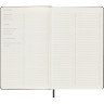 Блокнот MOLESKINE Professional Large, линейка, чёрный PROPFNT3HBK
