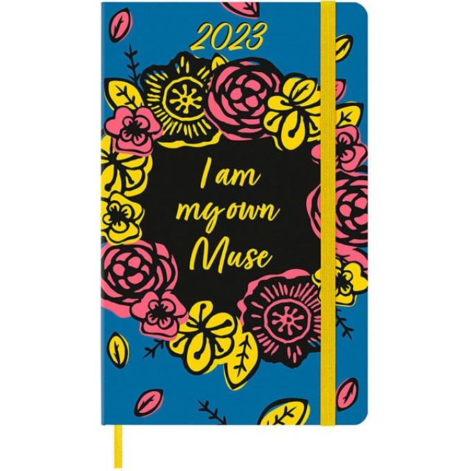 Еженедельник MOLESKINE LE FRIDA KAHLO WKNT LARGE DFK12WN3CY23 голубой
